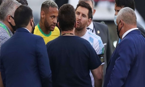 Qualifier Brazil vs Argentina suspended over Covid-19 rule breach Qualifier Brazil vs Argentina suspended over Covid-19 rule breach