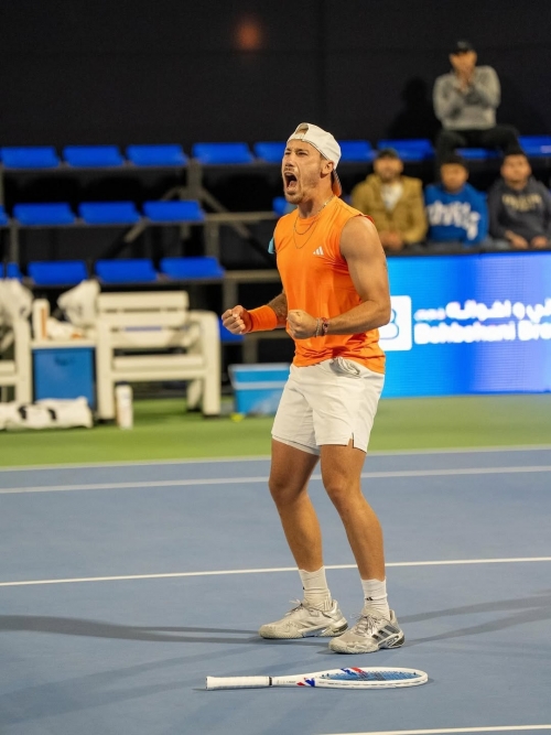 Jacquet Wins Bahrain Open Singles Title