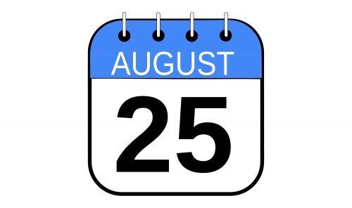 August 25 Declared Public Holiday August 25 Declared Public Holiday