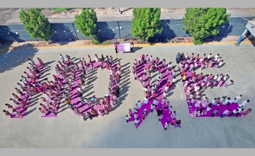 Hope Shines in Pink at New Horizon School’s Awareness Rally Hope Shines in Pink at New Horizon School’s Awareness Rally