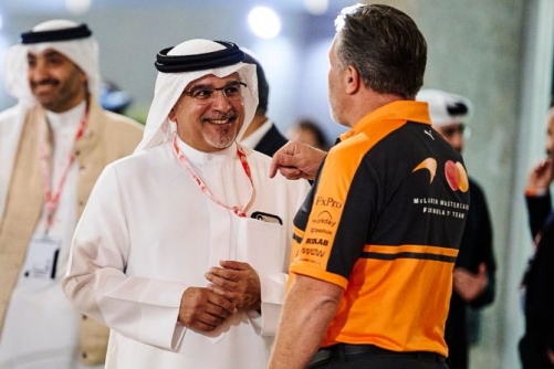 Royal praise for McLaren Mastercard Formula 1 Team