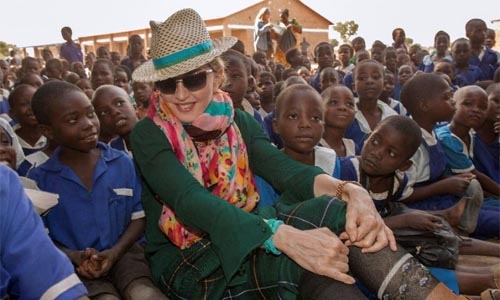 Madonna in Malawi to open kids' hospital wing