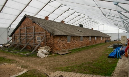 Unprecedented work at Auschwitz to preserve Holocaust site