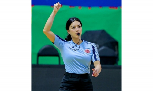 Fatima Al-Mutawajj to Officiate at Arab Youth Basketball Tournament in Cairo Fatima Al-Mutawajj to Officiate at Arab Youth Basketball Tournament in Cairo