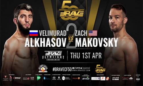 Makovsky seeks to leave no doubt in rematch at BRAVE CF 50