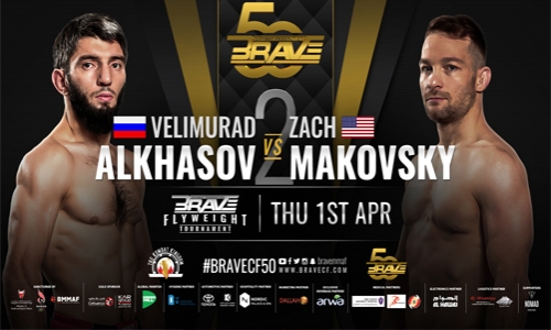 Makovsky seeks to leave no doubt in rematch at BRAVE CF 50 Makovsky seeks to leave no doubt in rematch at BRAVE CF 50