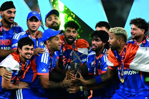 ‘T20 kings’: nation celebrates Indian romp to World Cup glory