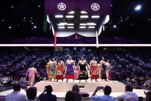Sumo chiefs move to beat Japan’s scorching summer heat