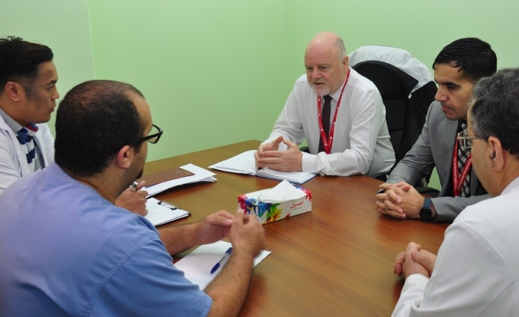 AGU Simulation Centre receives KHUH delegation AGU Simulation Centre receives KHUH delegation