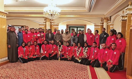 Bahrain shoot down 10 medals Bahrain shoot down 10 medals