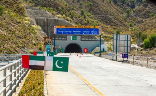 Pakistani PM inaugurates Sheikh Mohamed bin Zayed Road in Pakistan