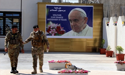 Pope set to visit Iraq in two days despite attack on US base