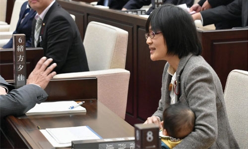 Baby banne from Japan assembly