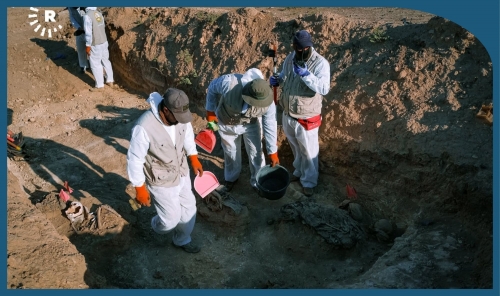 Iraq Begins Excavation of Mass Grave Near Mosul Iraq Begins Excavation of Mass Grave Near Mosul