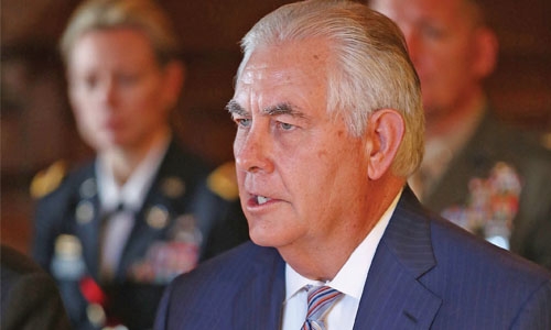 Tillerson urges to stay united Tillerson urges to stay united