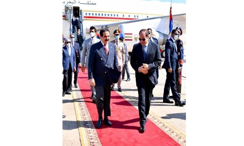 His Majesty King Hamad backs effort to protect legitimate rights, water security in Nile river