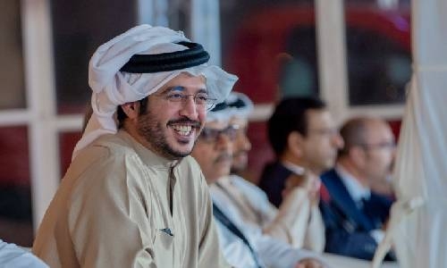 HH Shaikh Khalid attends Strongest Bahraini Man Championship