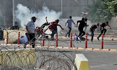 Protests grip Iraq Protests grip Iraq