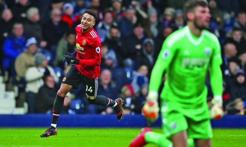 Man United hold  on to victory