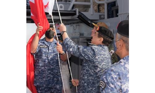 HM King Hamad inducts five new warships into Bahrain's navy