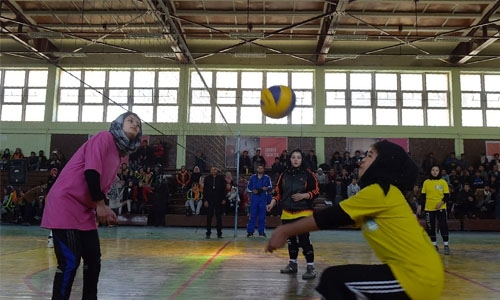Afghan female volleyball players call for change Afghan female volleyball players call for change