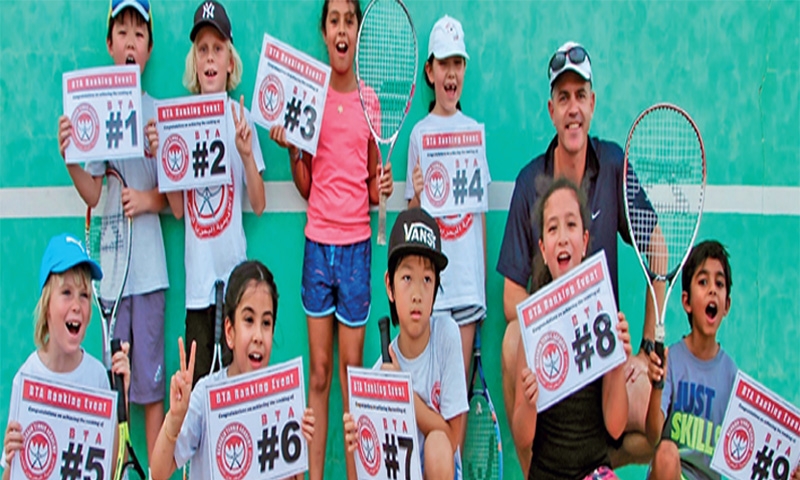 Bahrain Tennis Academy (BTA) conducts junior ranking event