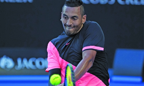 Kyrgios topples idol Tsonga