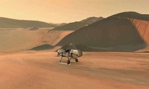 NASA will fly a drone to Titan to search for life NASA will fly a drone to Titan to search for life