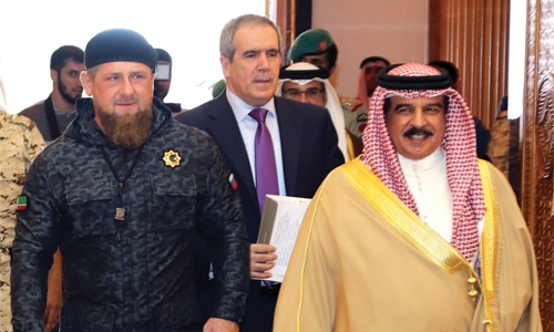 HM King receives Chechen President