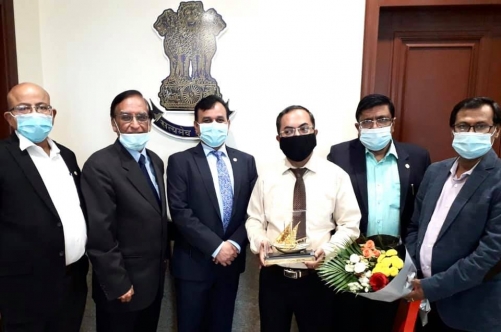 ICRF honours outgoing Indian Embassy official