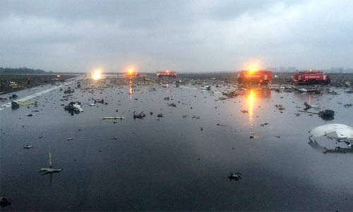 Flydubai issues statement on crash