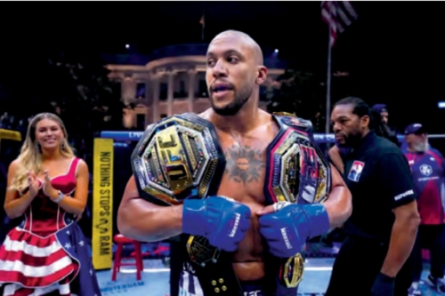 And new: Gane takes interim gold at UFC Freedom 250 And new: Gane takes interim gold at UFC Freedom 250