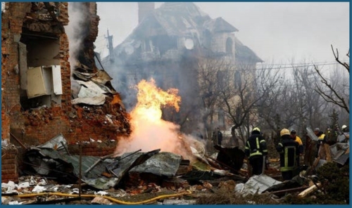 Russia Strikes Ukraine Ahead of Invasion Anniversary