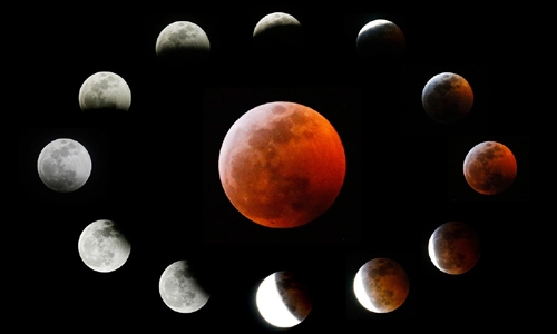 Total lunar eclipse woos sky watchers