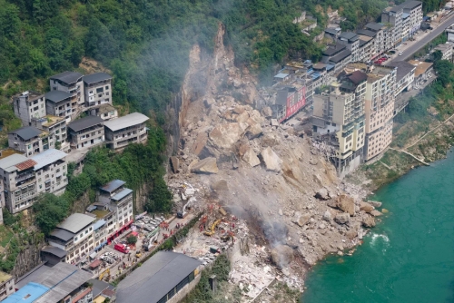 China landslide death toll rises to 11, 50 still missing