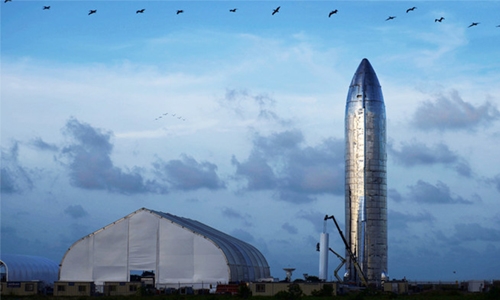 SpaceX’s Elon Musk unveils new Mars rocket prototype SpaceX’s Elon Musk unveils new Mars rocket prototype