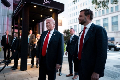 Trump jeered at Washington restaurant, called ‘Hitler of our time’