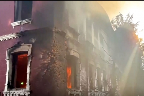 Putin accuses Ukraine of deadly attack on student dorm, vows retaliation