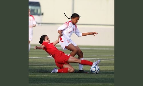 Bahrain girls bow to Lebanon in WAFF opener Bahrain girls bow to Lebanon in WAFF opener