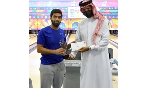 Top Bahraini bowler wins Man of the Month Tournament at Funland Centre 