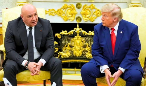 Trump Hosts Lebanon's President at White House Trump Hosts Lebanon's President at White House
