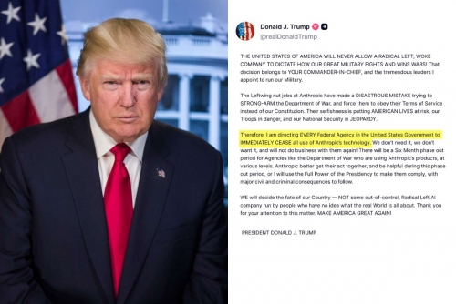 Trump bans Anthropic tools across US agencies in clash over military AI use