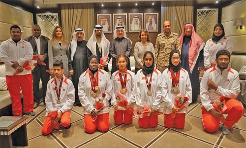 Cycling, weightlifting team hailed
