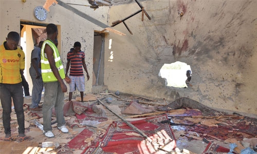 Nigeria mosque attack: suicide bomber kills dozens Nigeria mosque attack: suicide bomber kills dozens