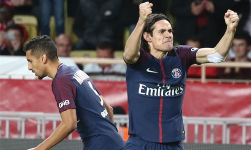 PSG edge Monaco PSG edge Monaco