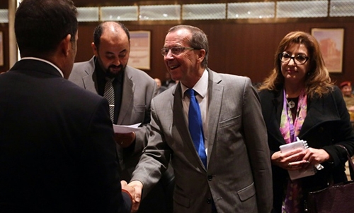 UN Libya envoy in Tripoli for government talks