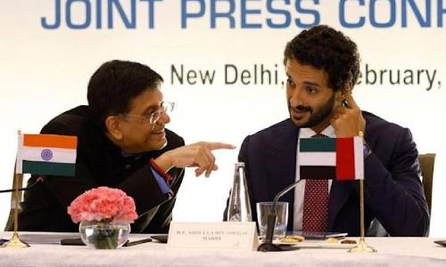 India, UAE eye $100 billion in trade after signing pact