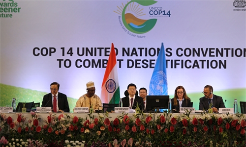 COP14 : Drought is brought centre stage in New Delhi Declaration
