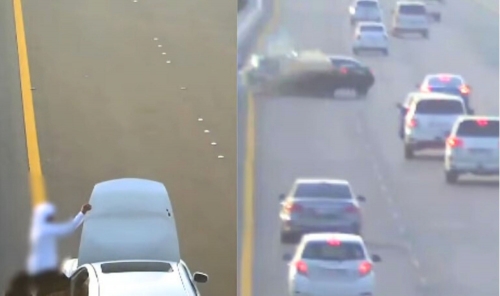 Abu Dhabi Authorities Urge Drivers to Avoid Stopping in the Middle of the Road After Shocking Crash