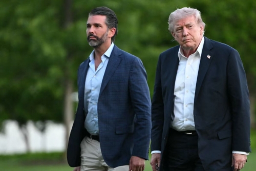 Trump says Iran war may keep him from son's wedding